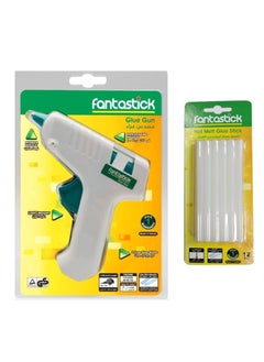 25 Watt Power Regular Glue Gun With A Pack of 12 Glue Sticks