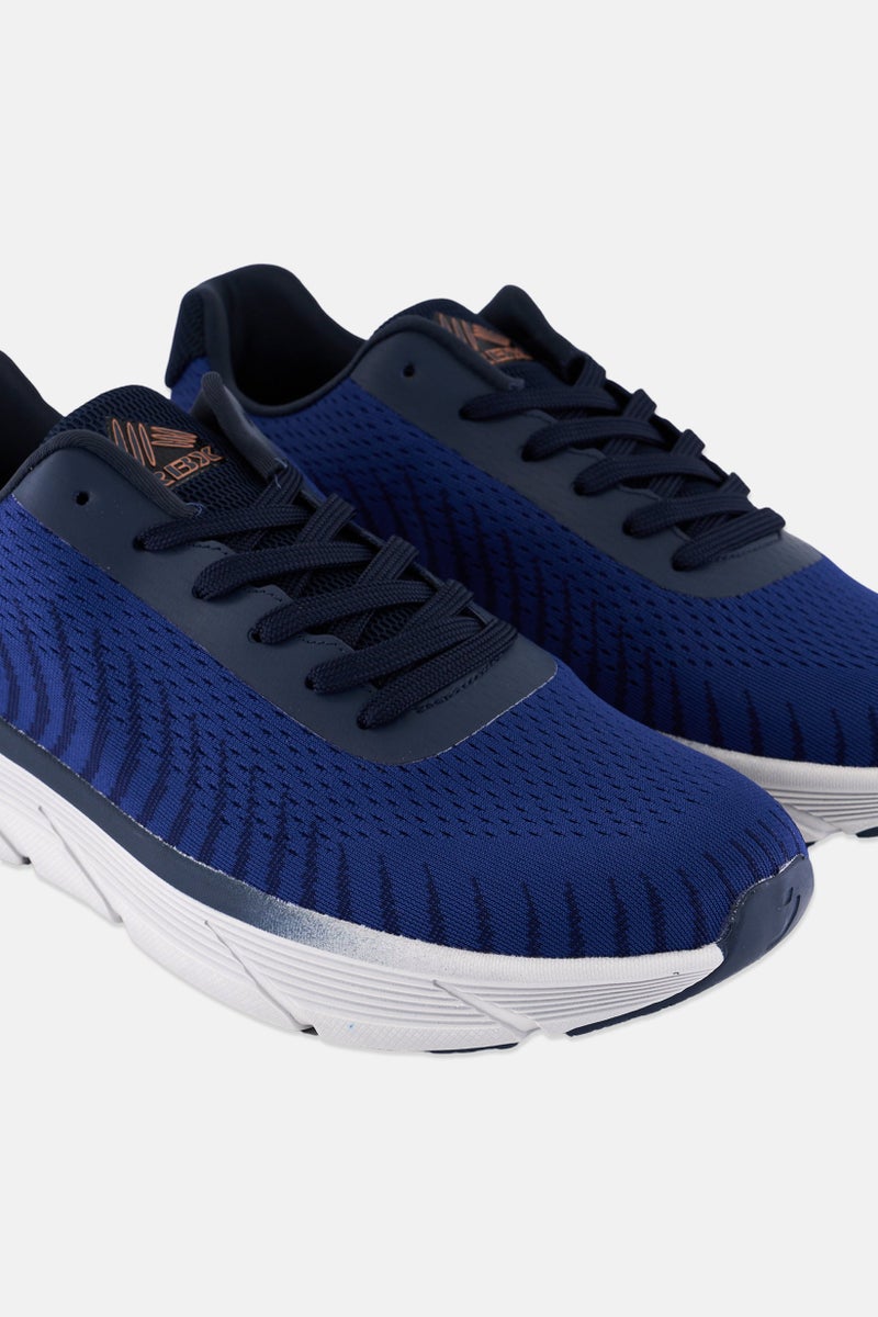 RBX Men Lace Up Outdoor Shoes, Dark Blue - Image 3