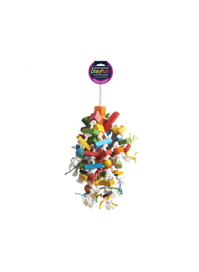 Prevue Prevue Bodacious Bites Wizard Bird Toy 