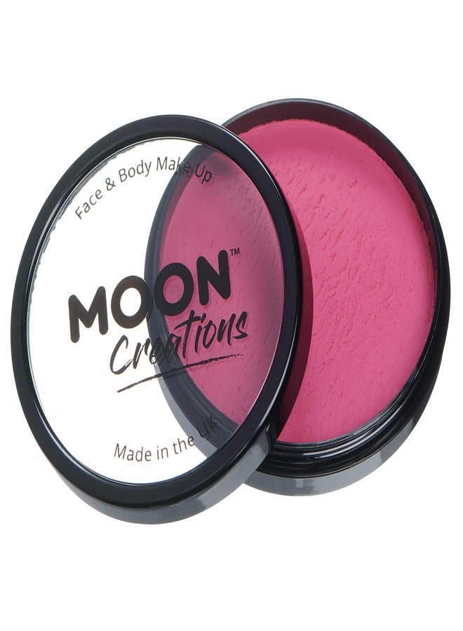 Moon Creations Pro Face & Body Paint Cake Pots by Moon Creations - Dark Pink - Professional Water Based Face Paint Makeup for Adults, Kids - 1.26oz - Image 5