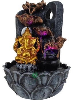 RUPANNA RUPANNA Ganesha 4 Step Table Top Water Fountain for Home DecorOfficeVastuHouse WarmingGift  - Image 4