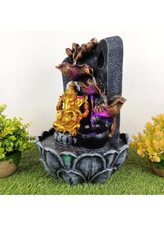 RUPANNA RUPANNA Ganesha 4 Step Table Top Water Fountain for Home DecorOfficeVastuHouse WarmingGift  - Image 3