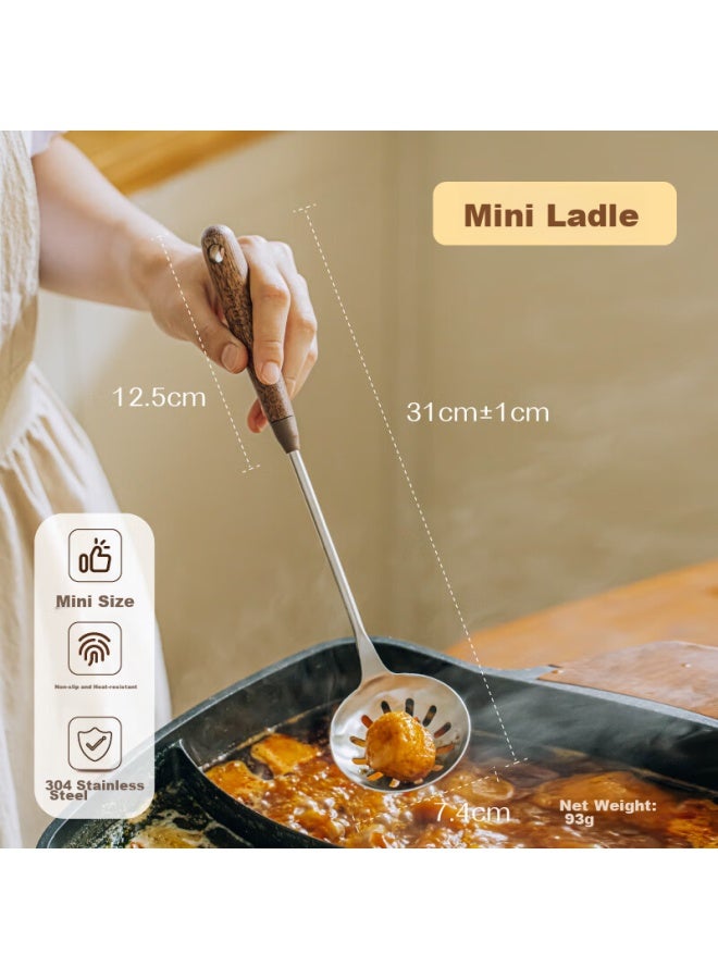 SHUEHO Shukehutu Mini Strainer, Stainless Steel Food-grade Filter Scoop, Skimmer, Colander, Hot Pot Strainer, Kitchen Household Use  - Image 5