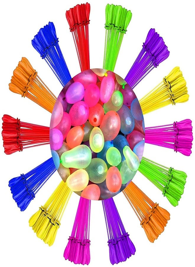 Ascension 9 Bunches of Water Balloons With 333 Self-Sealing Holi Balloon Filling in 60 Seconds Easy Quick Start Splash Party with Kids and Adults (Pack Of 333) - Image 1