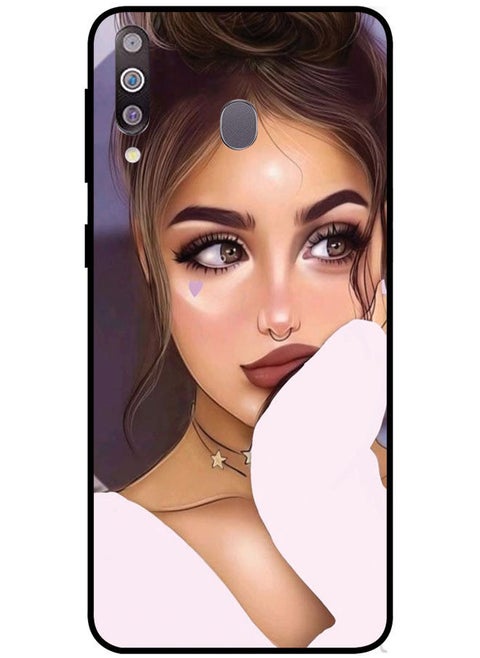 Protective Case Cover For Samsung Galaxy A40s Smart Series Printed Protective Case Cover for Samsung A40s The Girl Gonna Rule the World