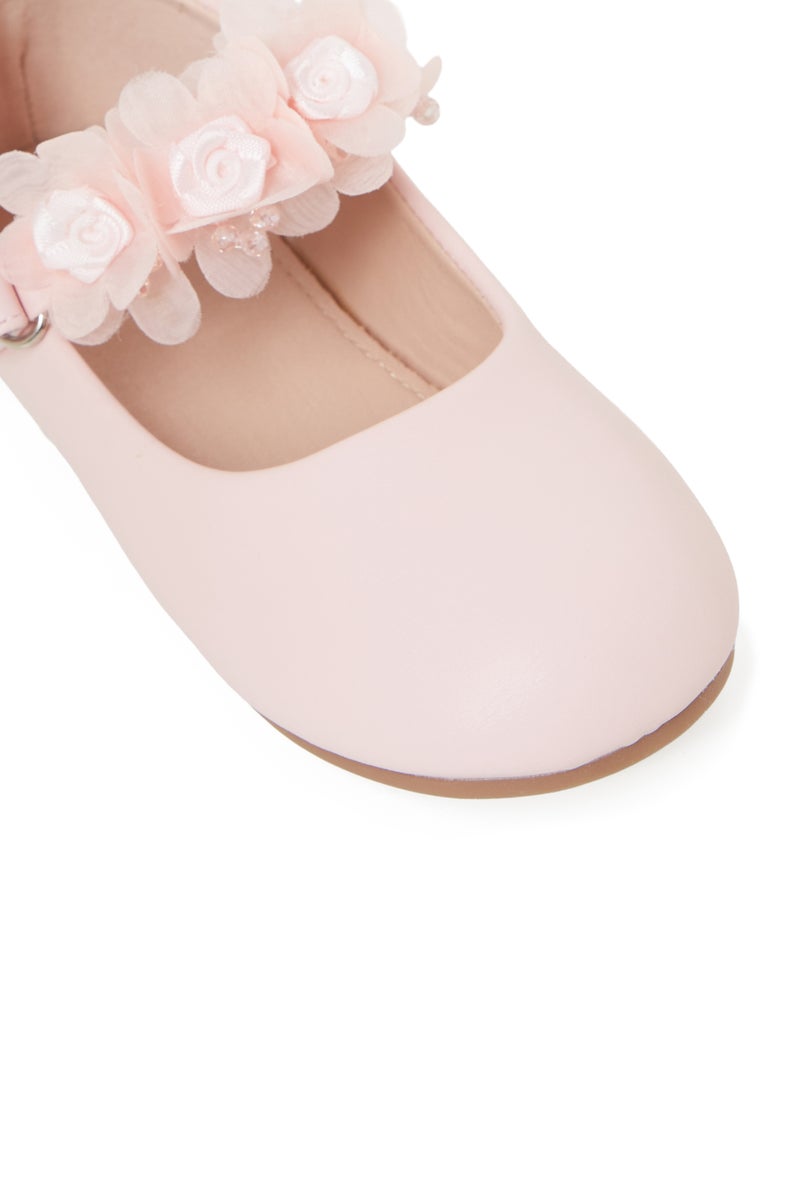 GEOOMNII Infant Girls Closed/Flat Shoes in PINK | Comfortable Everyday Footwear - Image 4