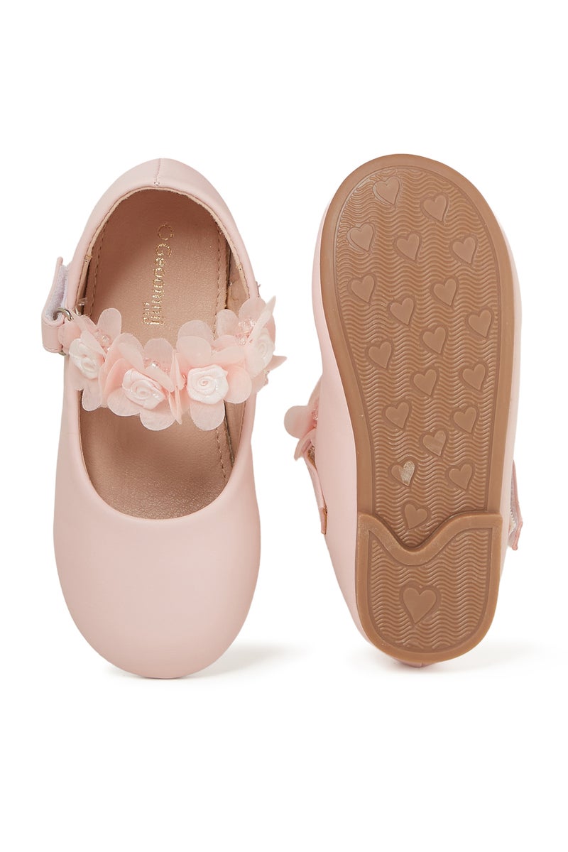 GEOOMNII Infant Girls Closed/Flat Shoes in PINK | Comfortable Everyday Footwear - Image 5