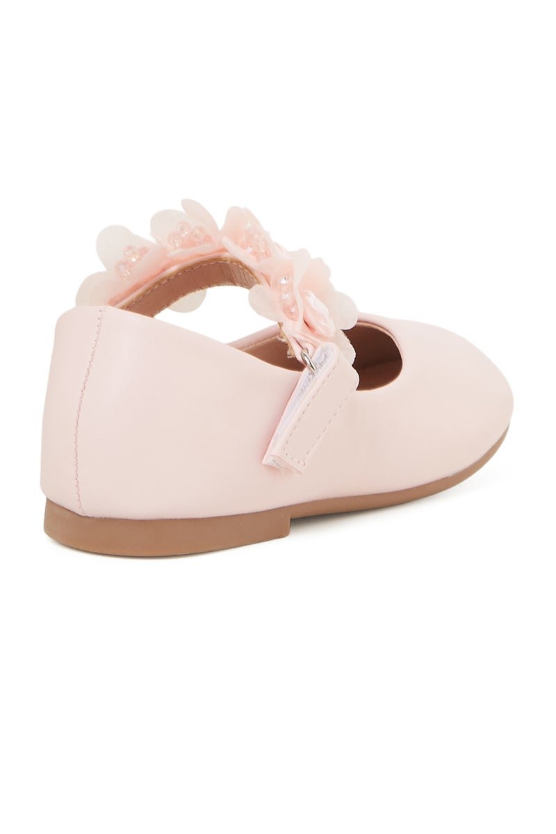 GEOOMNII Infant Girls Closed/Flat Shoes in PINK | Comfortable Everyday Footwear - Image 3