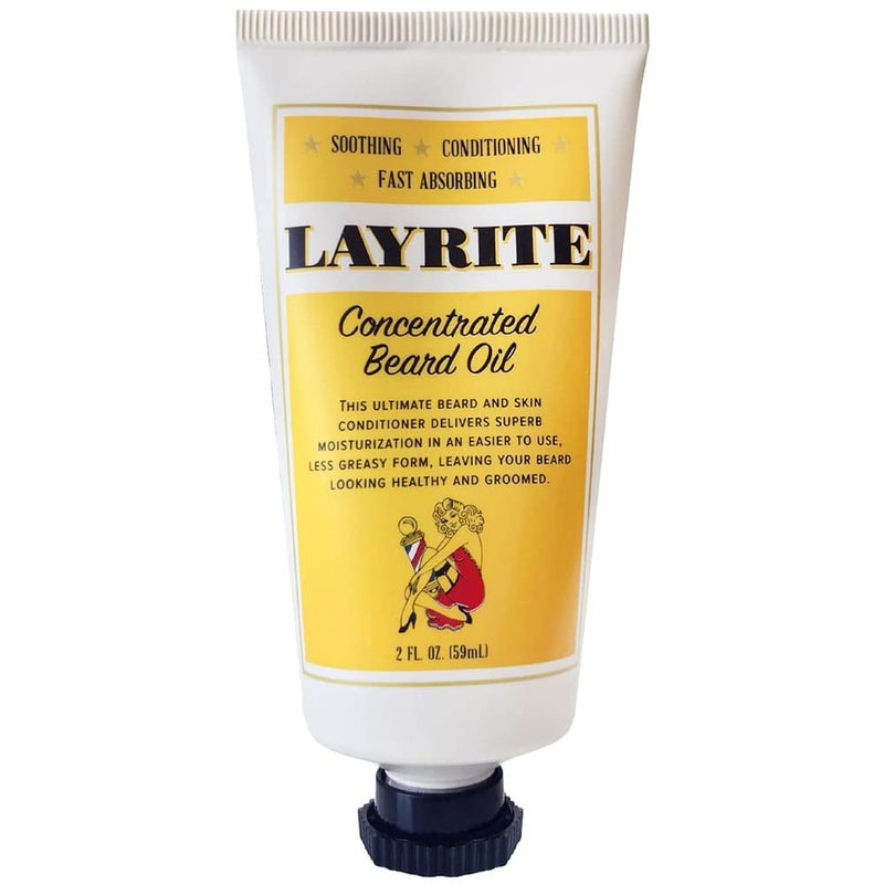 Layrite Concentrated Beard Oil, 2 Fl Oz - Image 1