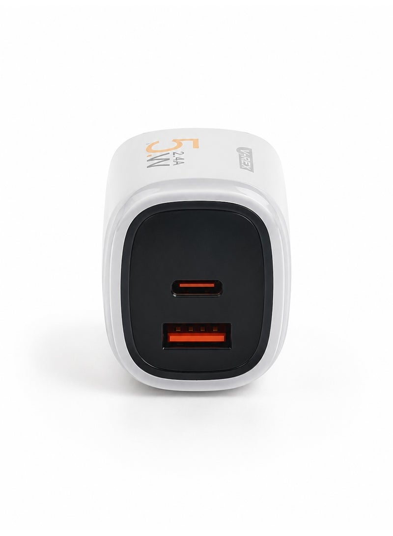 Vmax V-Max 35W crystal fast wall charger, model C55 - Image 2