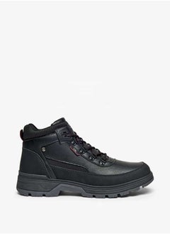 LBL by Shoexpress Men Panelled Lace-Up Chukka Boots  - Image 1
