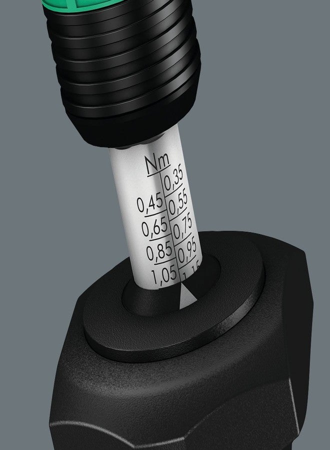 Wera Kraftform Adjustable Torque Screwdrivers, Black/Green, 2.5-29.0 Lbs - Image 5