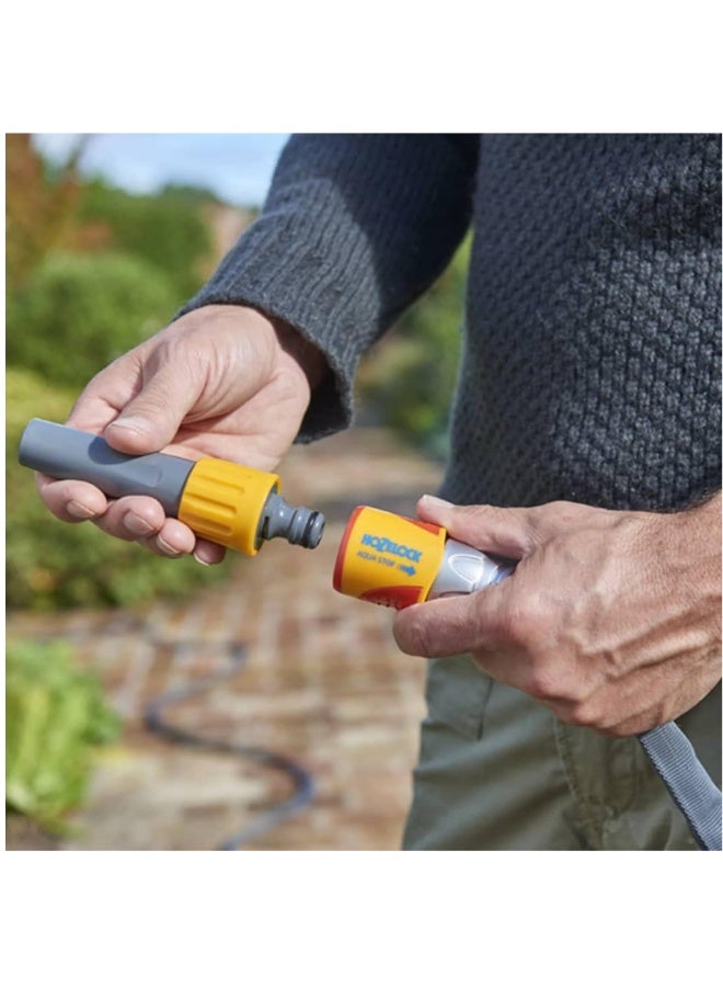 HOZELOCK TuffHoze Hybrid Garden Hose 12.5M – Ultra Flexible Anti-Kink Water Hose with Tuff-Fibre Technology, Heavy Duty High Pressure Hose Pipe 40 Bar, Ready to Use for Gardening & Car Wash - Image 2