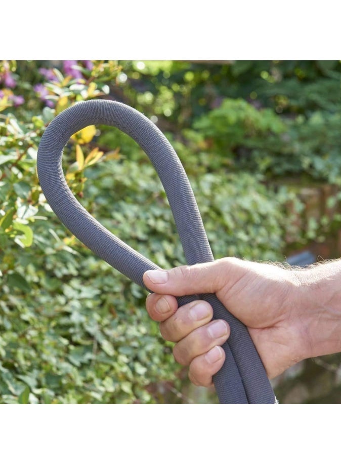 HOZELOCK TuffHoze Hybrid Garden Hose 12.5M – Ultra Flexible Anti-Kink Water Hose with Tuff-Fibre Technology, Heavy Duty High Pressure Hose Pipe 40 Bar, Ready to Use for Gardening & Car Wash - Image 5