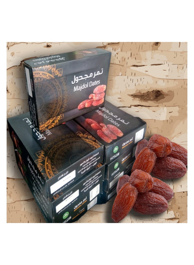 تمر مجدول حبة صغيرة كرتونة 3 كيلو - Image 3