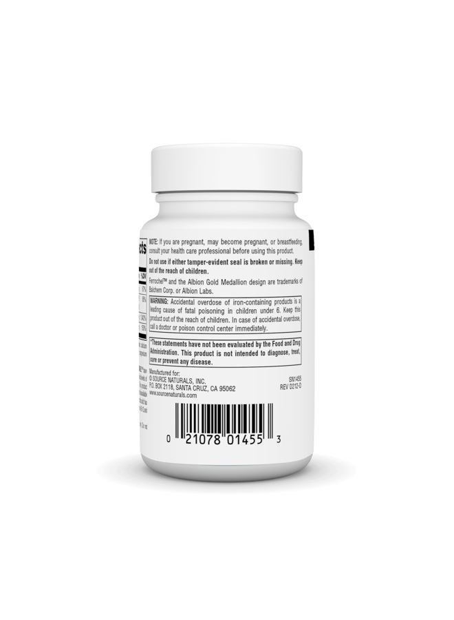 Source Naturals Advanced Ferrochel - 90 Tablets - Image 3