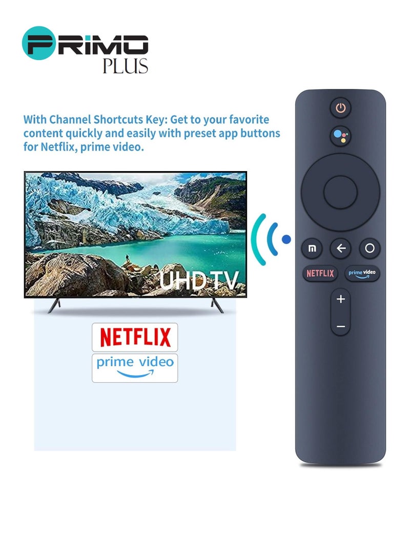 بريمو بلس جهاز تحكم عن بعد متوافق مع Xiaomi Mi TV Stick/MI Box 4S 4K، جهاز تحكم بديل لجهاز Xiaomi Mi TV Stick مع بلوتوث وتحكم صوتي - Image 3