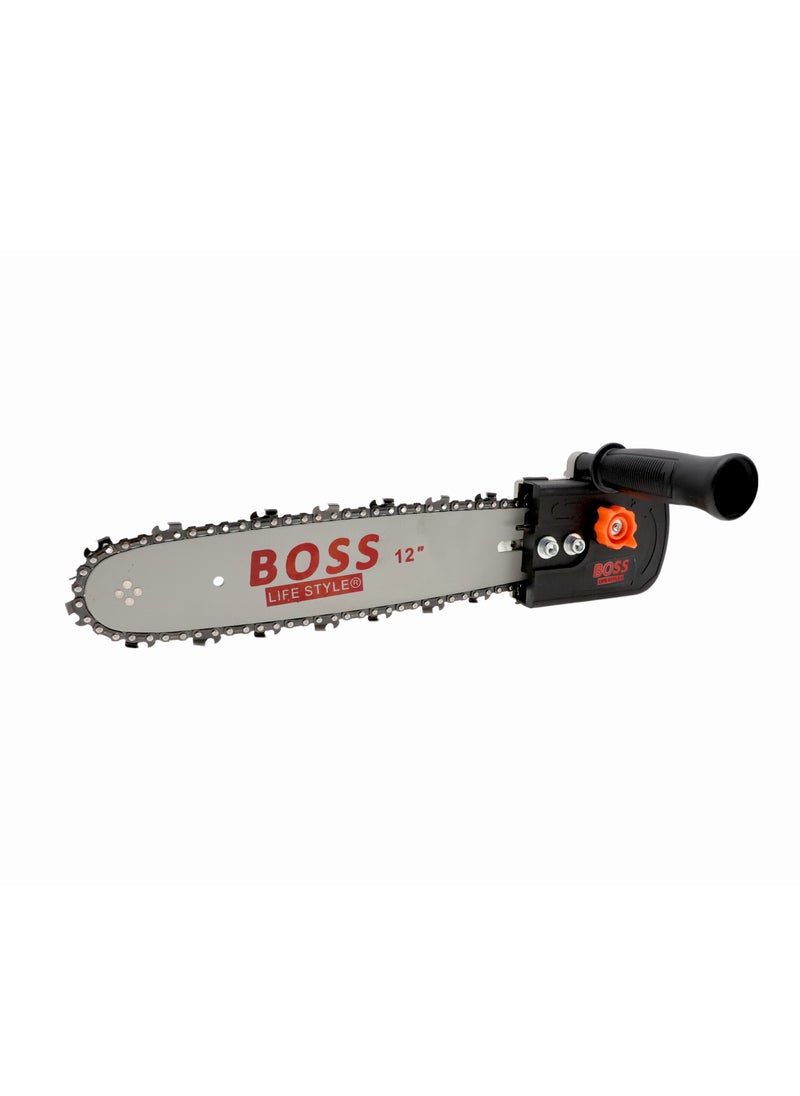 BOSS LIFE STYLE - 12 Inch Electric Drill Modified To Electric Chainsaw Tool Attachment Electric Chainsaws Accessory Practical Modification Tool Set Woodworking Cutting Tool - Image 1