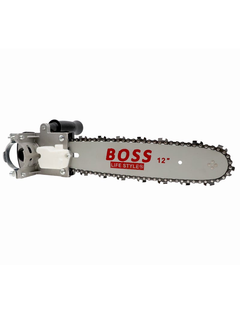 BOSS LIFE STYLE - 12 Inch Electric Drill Modified To Electric Chainsaw Tool Attachment Electric Chainsaws Accessory Practical Modification Tool Set Woodworking Cutting Tool - Image 1