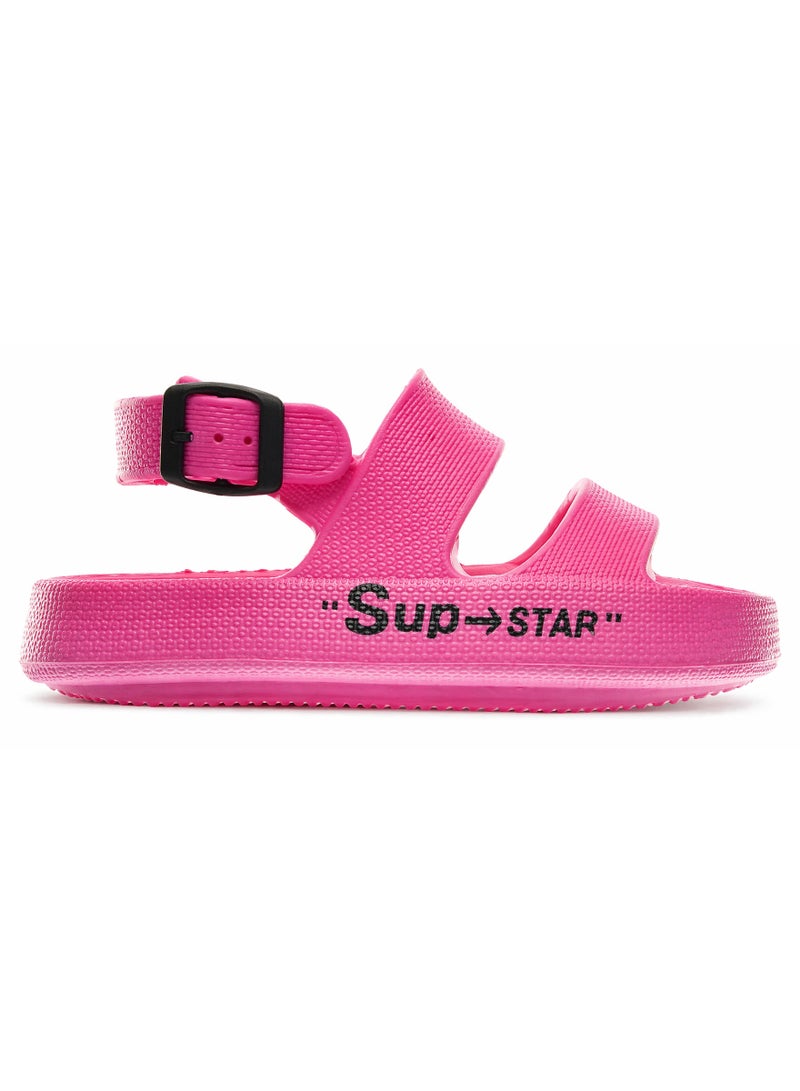 EXPRESS Eva Sandals - Fuchsia - Image 3