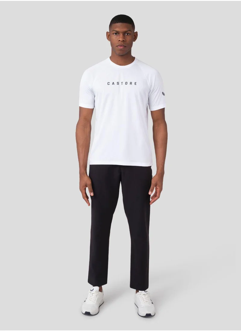 CASTORE White Short Sleeve Raglan Tee