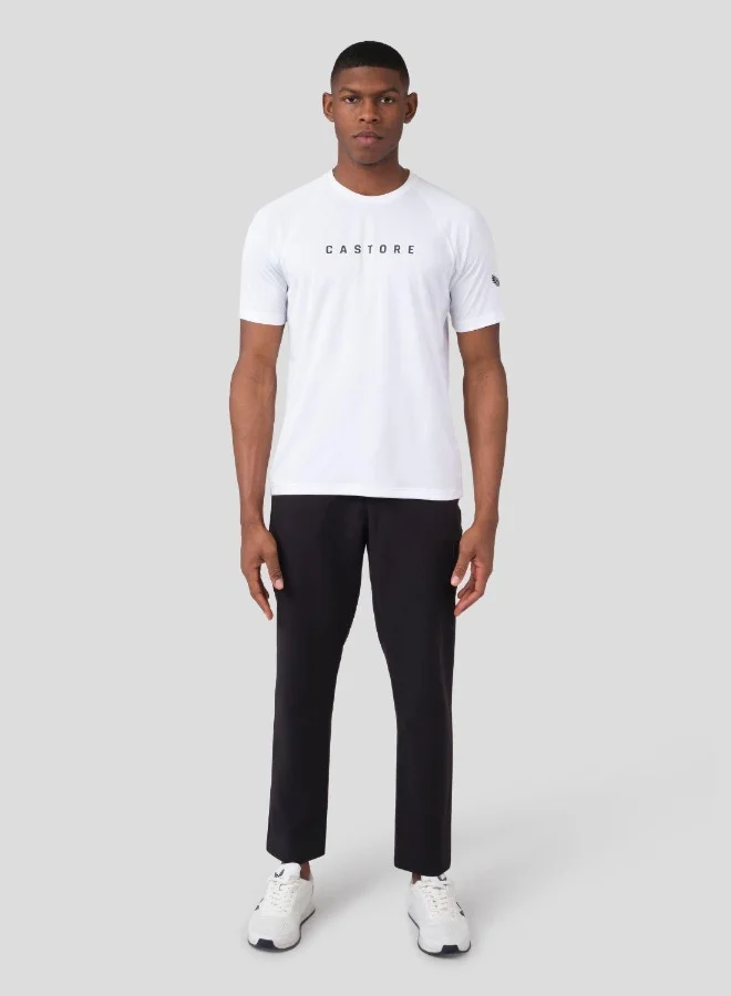 CASTORE White Short Sleeve Raglan Tee