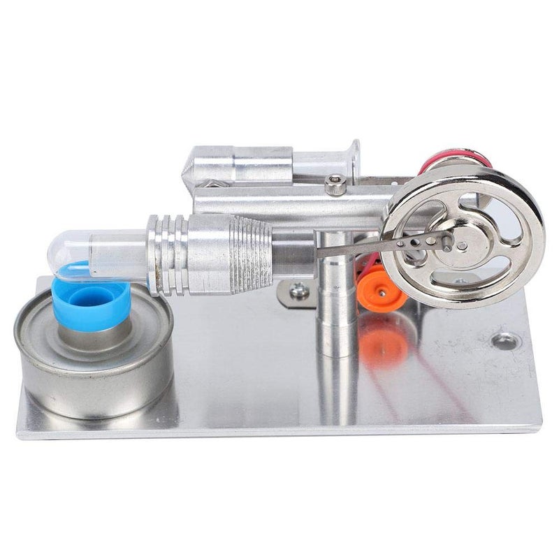 klarako Hot Air Teaching Model Mini Power Generator, Mini Stirling Engine, Stirling Engine Fan Stirling Engine for Physics Lab Teaching Model - Image 2
