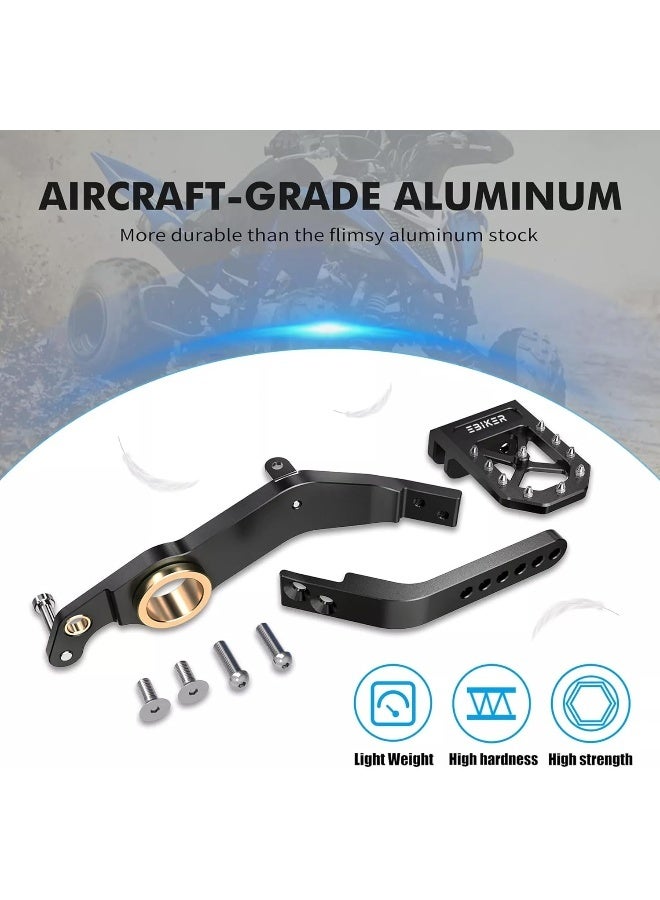 Ebiker Rear Brake Pedal Lever Extension Foot Peg Pad for Raptor - Image 4