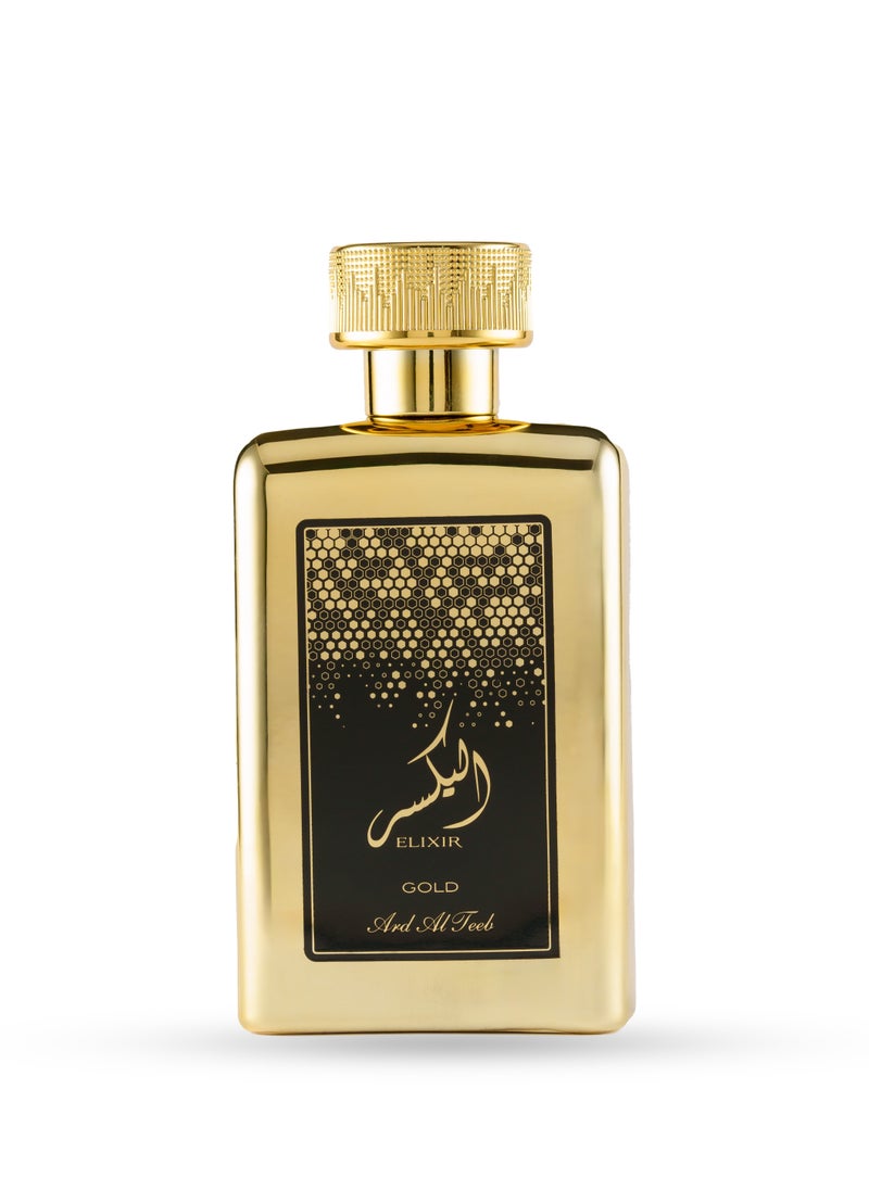 Ard Al Teeb Ard Al Teeb Elixr Gold Eau De Parfum for Male 100 ml  - Image 2