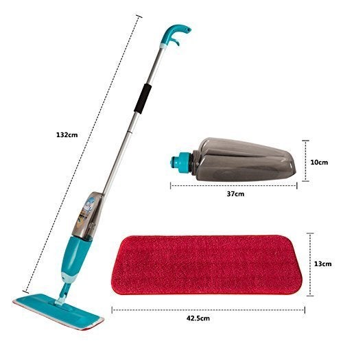 Nirvik Healthy Spray Mop Floor Mop with Removable Washable Cleaning Pad and Integrated Water Spray Mechanism Random Color - Image 4