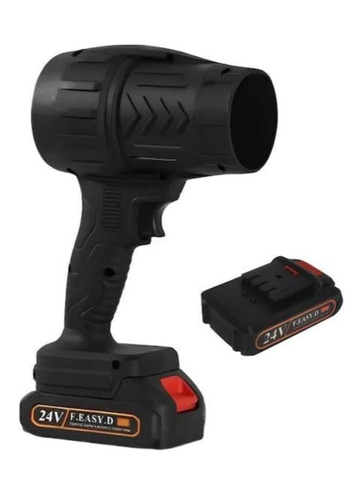 منفاخ هواء كهربائي لاسلكي 24 فولت متعدد الاستخدامات اسود - Image 1