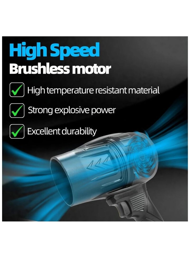 منفاخ هواء كهربائي لاسلكي 24 فولت متعدد الاستخدامات اسود - Image 4