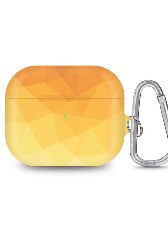 Stylizedd StylePods Case for Airpods 3rd Gen Case With Anti-Lost Keychain - Gold Bar  - Image 1