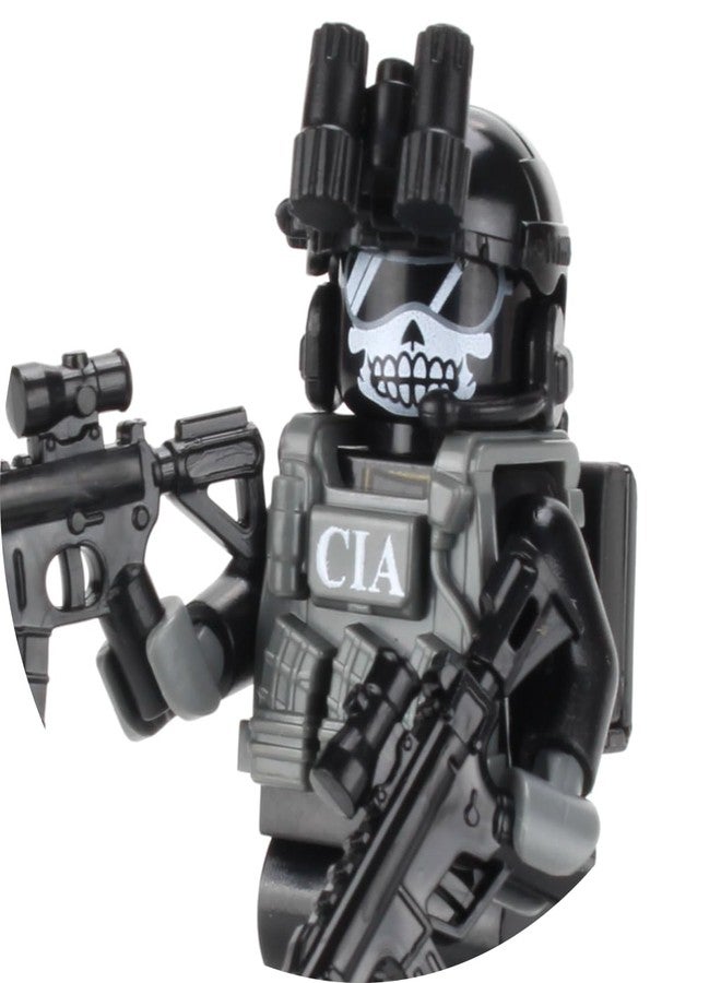Battle Brick 1.6 Inches Tall CIA Ghost SAD/SOG Commando Custom Minifigure | Genuine Military Minifig | Head Printed in USA | Great Gift for Ages Teen to Adult AFOL - Image 4