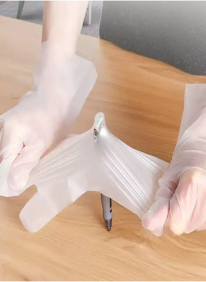 Generic 100-Piece Vinyl Disposable Powder Free Gloves Large  - Image 3