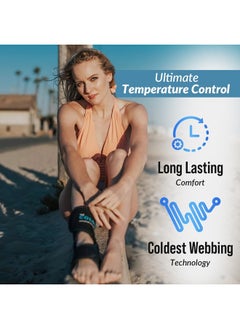 THE COLDEST WATER Coldest Foot Ankle Achilles Tendonitis Icing Pain Relief Ice Wrap with Cold Compression Gel Packs | Best for Achilles Tendon Injuries, Plantar Fasciitis, Heel and Sore Feet Cold Therapy  - Image 2
