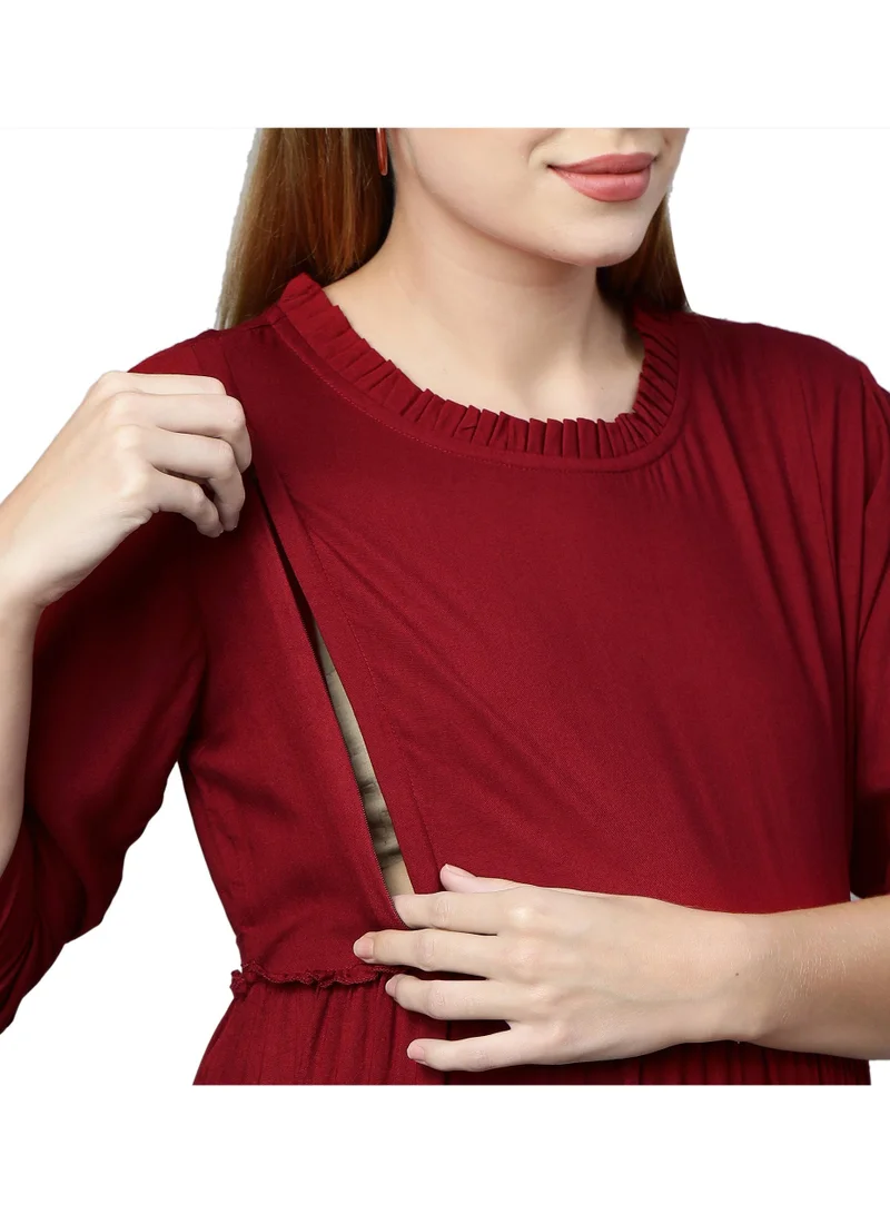 تامي فستان رايون للسيدات للحمل والرضاعة من تومي