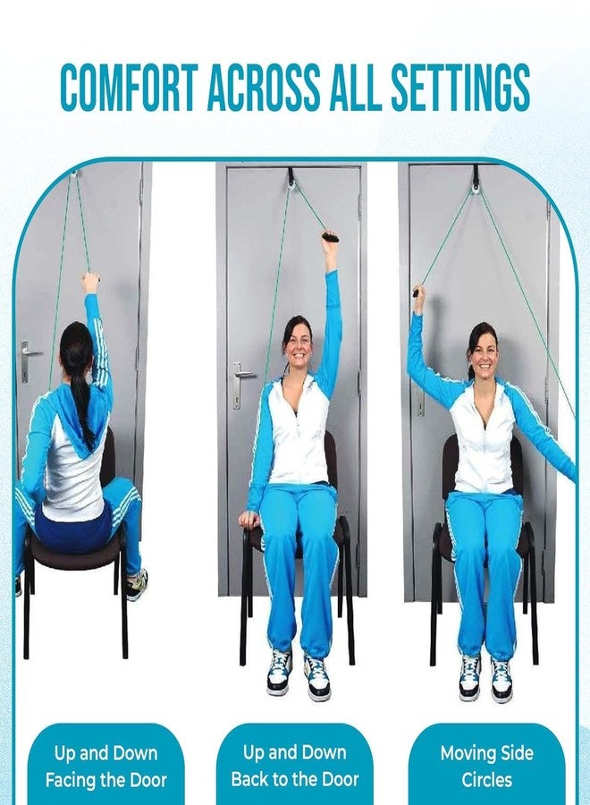AARAM Physiotherapy Rope and Pulley for Pain Relief (With bearing) RP-02 for physical therapy frozen shoulder and other hand exercises mobility of hand and therapy uses. - Image 4