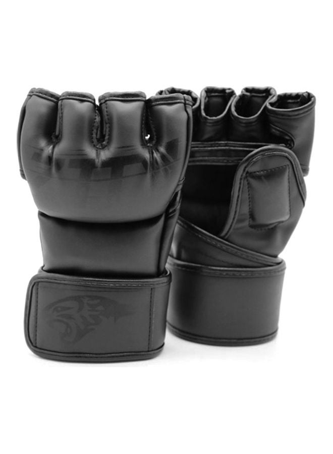 1-Pair MMA Boxing Gloves with Open Palm 25.00 x 5.00 x 20.00cm 25.00 x 5.00 x 20.00cm - Image 5