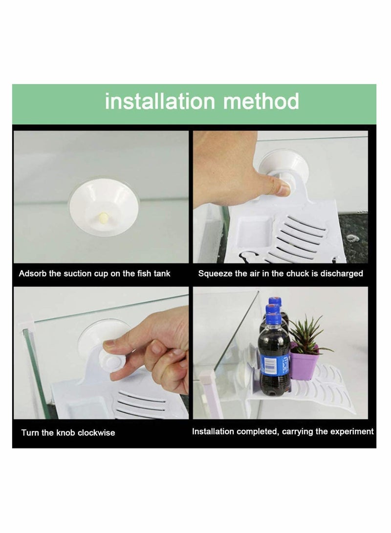 Turtle Basking Floating Platform, Turtles Climbing Dock Crawling Rest Island Aquarium Fish Tank Decor for Small Reptile Tortoise Frog Newt Terrapin - Image 4