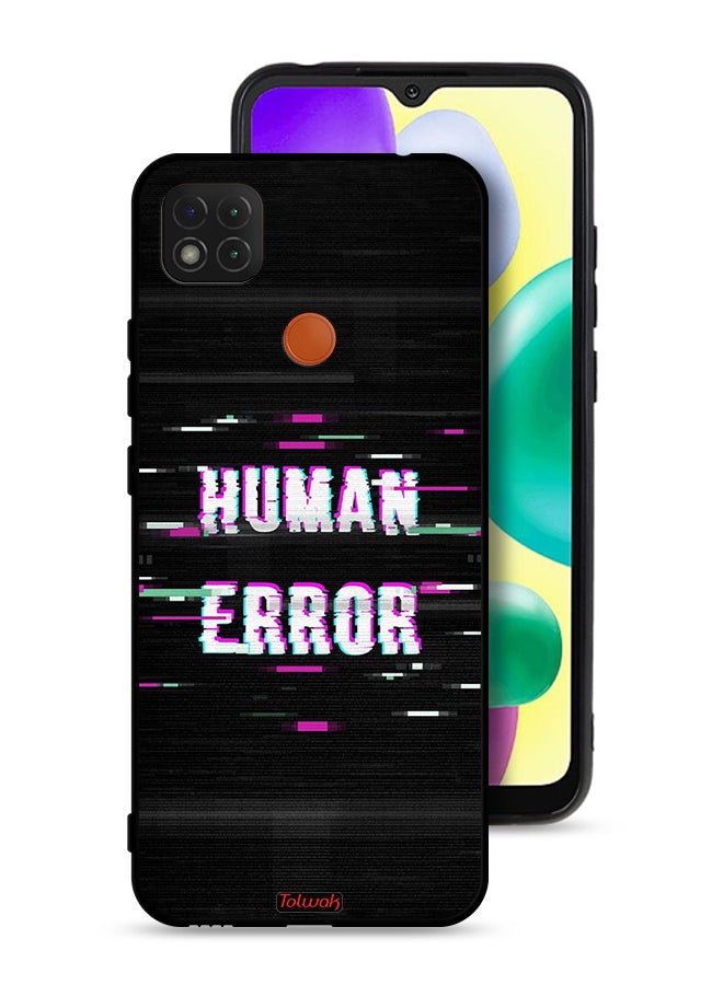 Tolwak Xiaomi Redmi 10A Protective Case Cover Human Error - Image 1