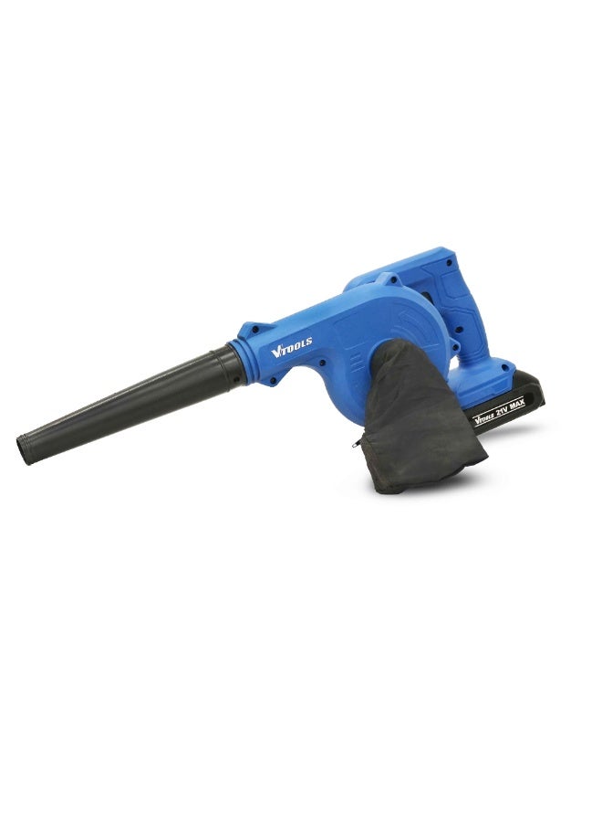 في تولز منفاخ كهربائي لاسلكي بقوة 21 فولت مع بطاريتين ليثيوم أيون بسعة 1500 مللي أمبير في الساعة - Image 1