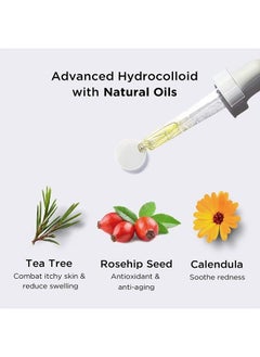 AVARELLE Avarelle Acne Spot Patch AM (24 Count) Acne Clearing Device & Thin Hydrocolloid Spot Treatment with Rosehip, Calendula, and Tea Tree Oil for Acne, Calendula Oil, and Rosehip Seed, Certified Vegan, Cru  - Image 3