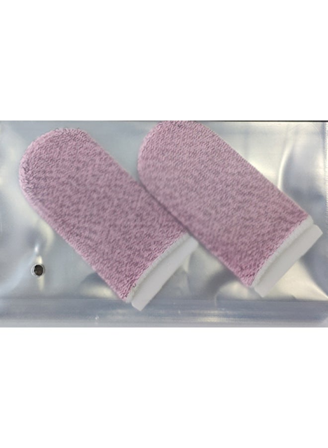 Neutral Pin Carbon Fiber Finger Cover Game Finger Cover Anti-sweat Gloves Chicken Artifact Hand Swim Finger Cover Anti-sweat Profession - Image 1