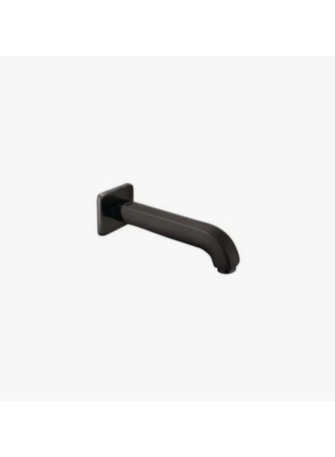 SOMANY Diamante Bath Spout – Gun Metal Finish | 33x8x18 cm | Premium Bathroom Water Spout | Modern Wall-Mounted Bath Spout