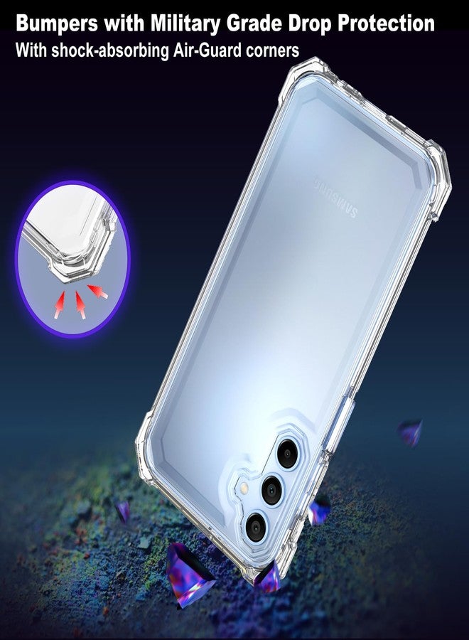 Ailiber for Samsung Galaxy A15 5G Case, Samsung A15 Case with Screen Protector, Dual Layer Structure Protection, Shockproof Corner TPU Bumper, Heavy Duty Cell Phone Case for Galaxy A15-Clear - Image 4