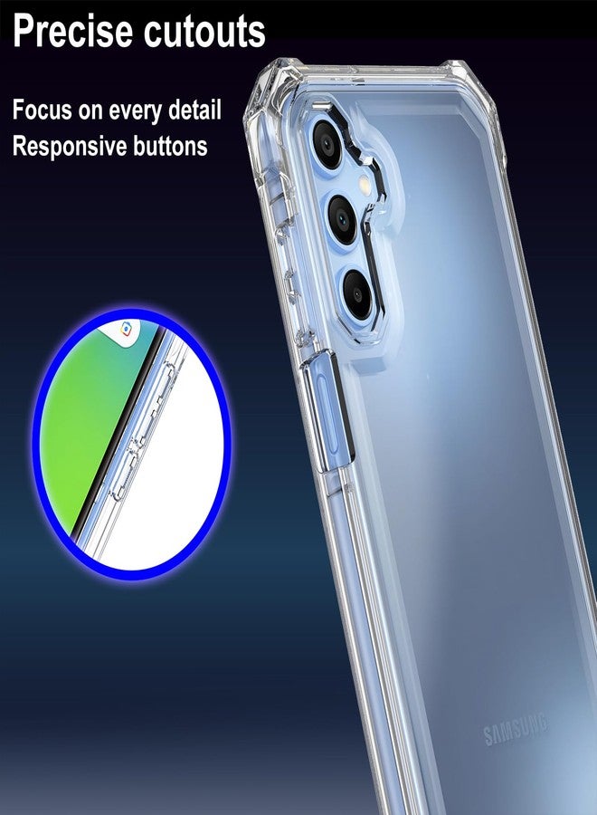 Ailiber for Samsung Galaxy A15 5G Case, Samsung A15 Case with Screen Protector, Dual Layer Structure Protection, Shockproof Corner TPU Bumper, Heavy Duty Cell Phone Case for Galaxy A15-Clear - Image 5