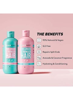 HAIR BURST Shampoo & Conditioner for Longer, Stronger Hair  - Image 2