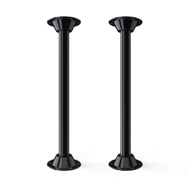Manufacturers' Select Manufacturers Select ITC RV or Boat Table Leg System 2 Complete SurFit 27 Leg Sets Black Surface Mount with Aluminum Floor and Table Bases