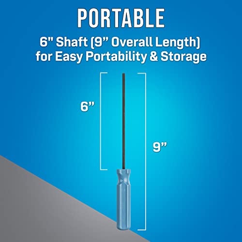 Jonard Tools Jonard BW-532 Hex Booth Wrench Tamperproof Screwdriver, 5/32" Head, 9" Length - Image 5